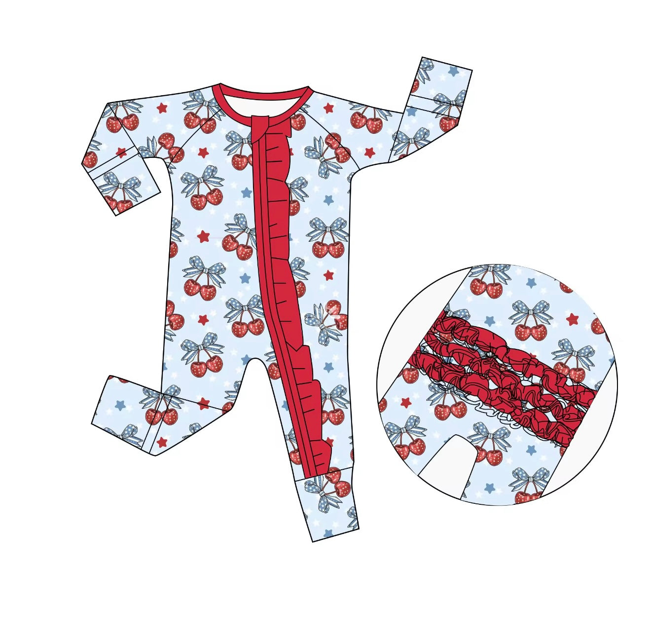 Charming Cherries Onesie
