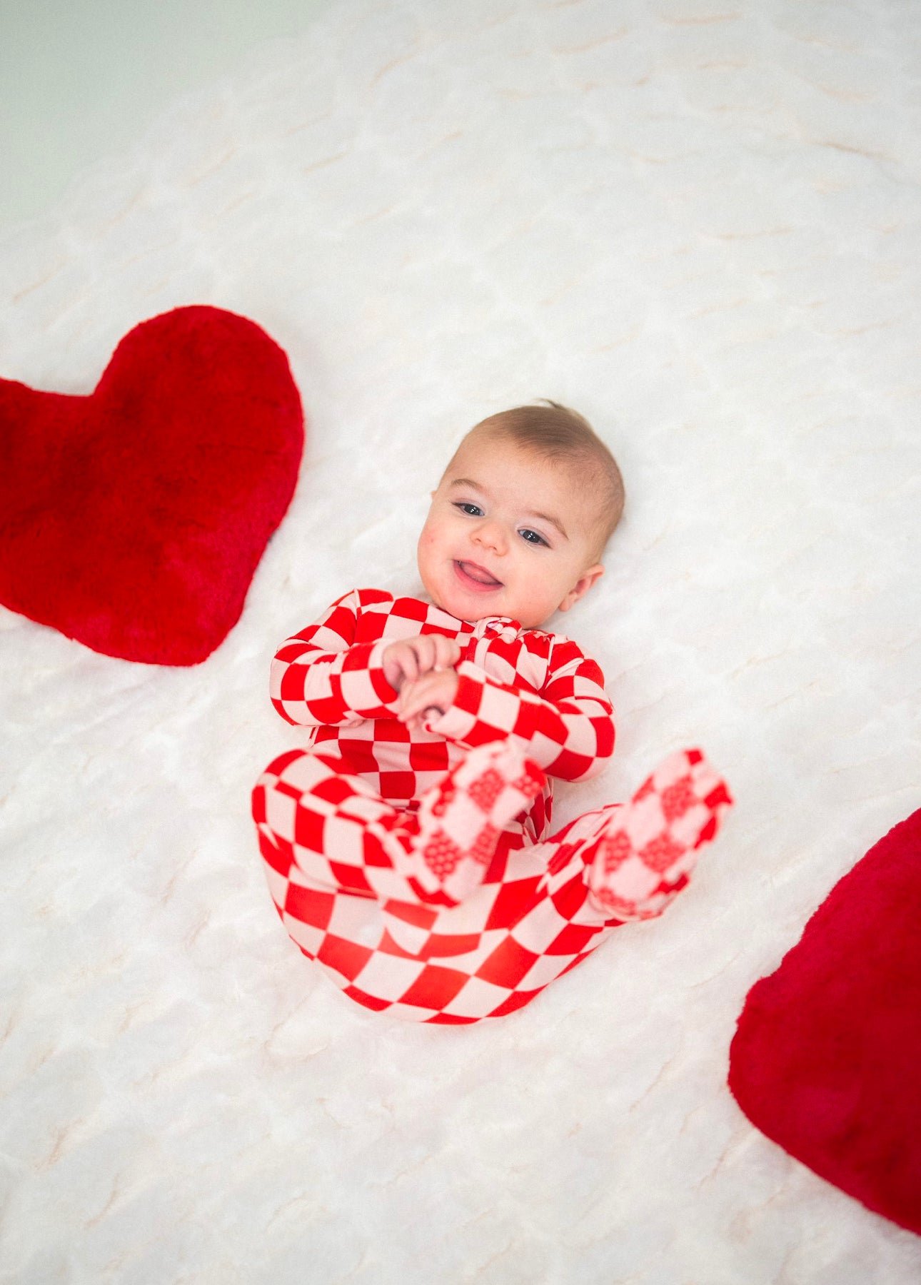 Checks & Cuddles Onesie