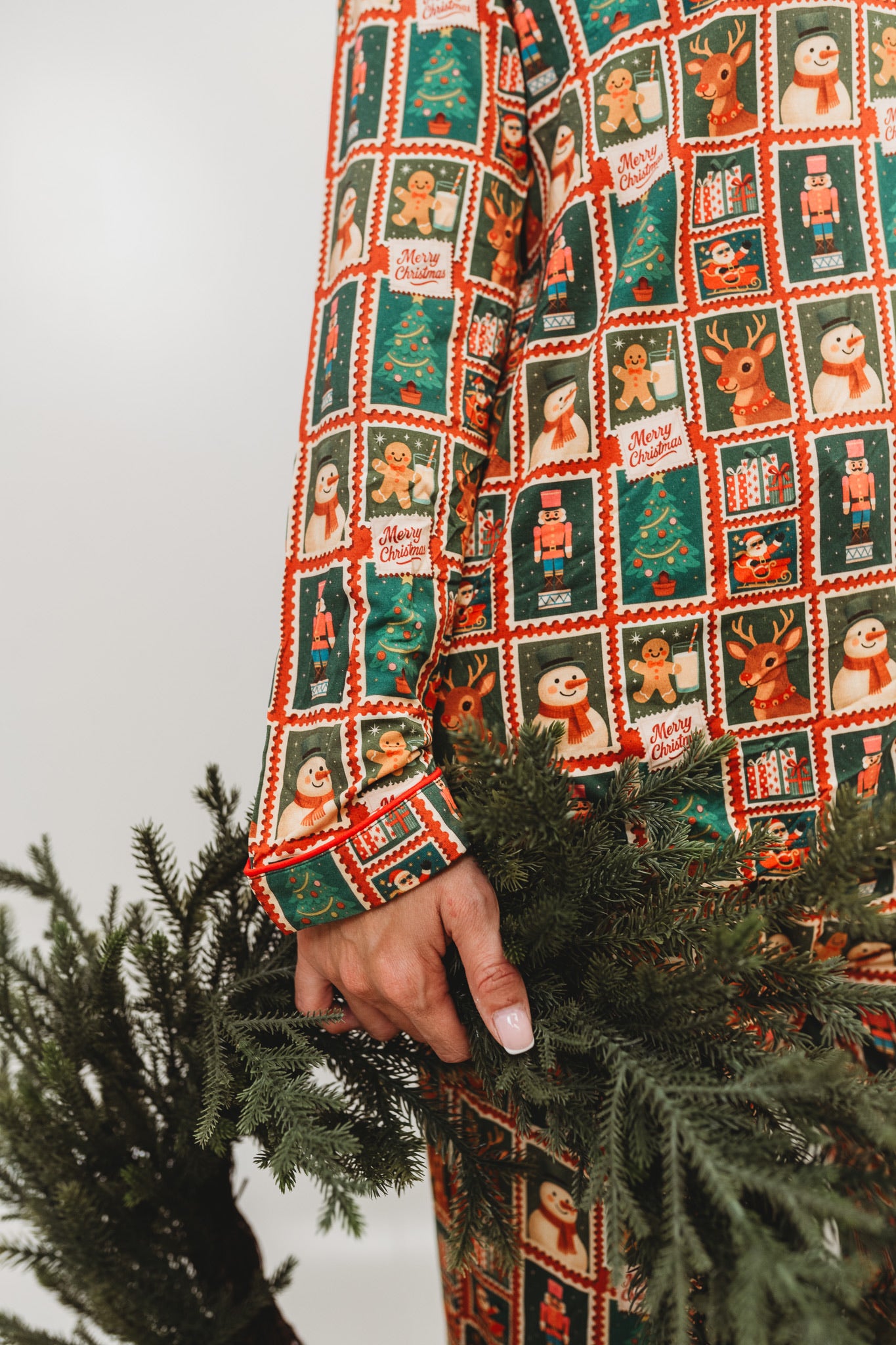 Stamped with Cheer Women's Pajama Set (PRE-ORDER SHIPS 11/15-11/20)