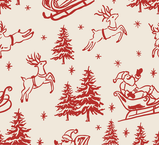 Festive Frost Women's Pajama Set (PRE-ORDER SHIPS 11/15-11/20)