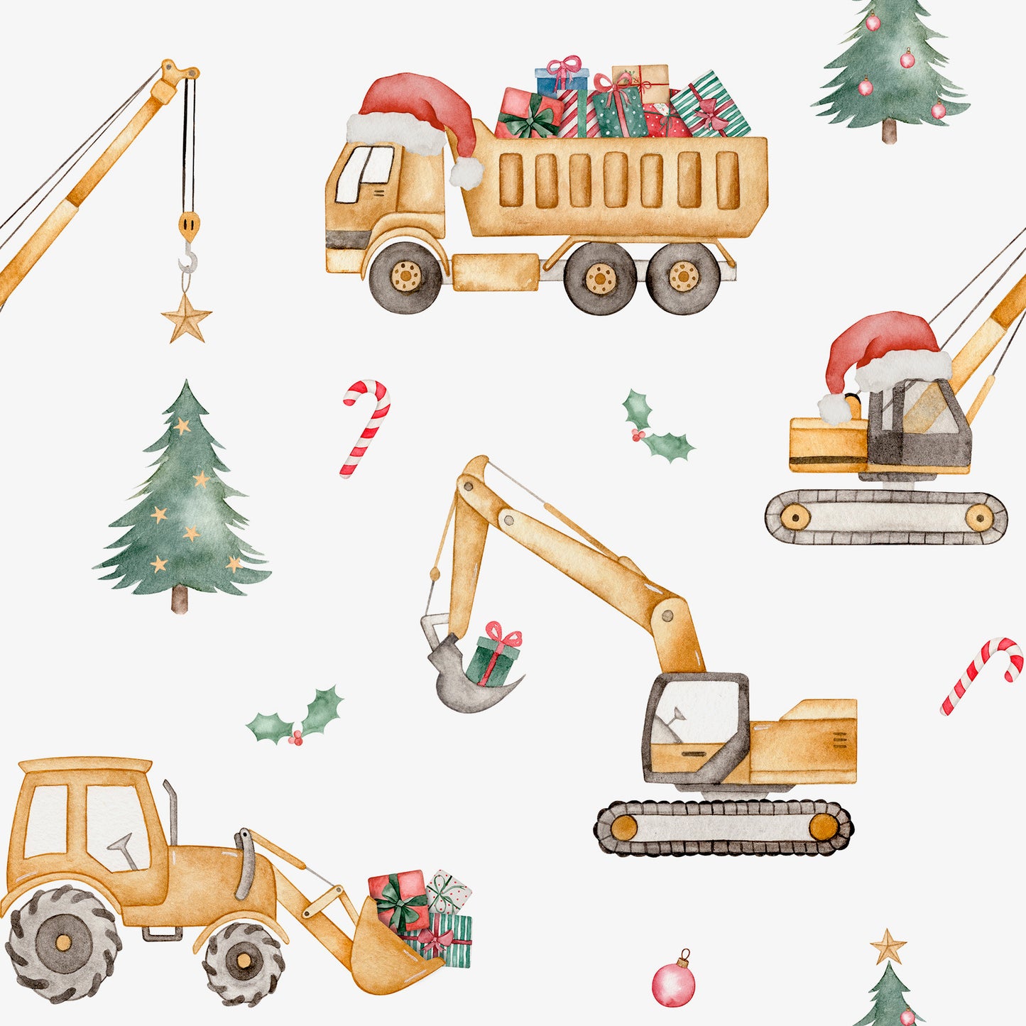 Christmas Construction Two Piece Set (PRE-ORDER SHIPS 11/15-11/20)