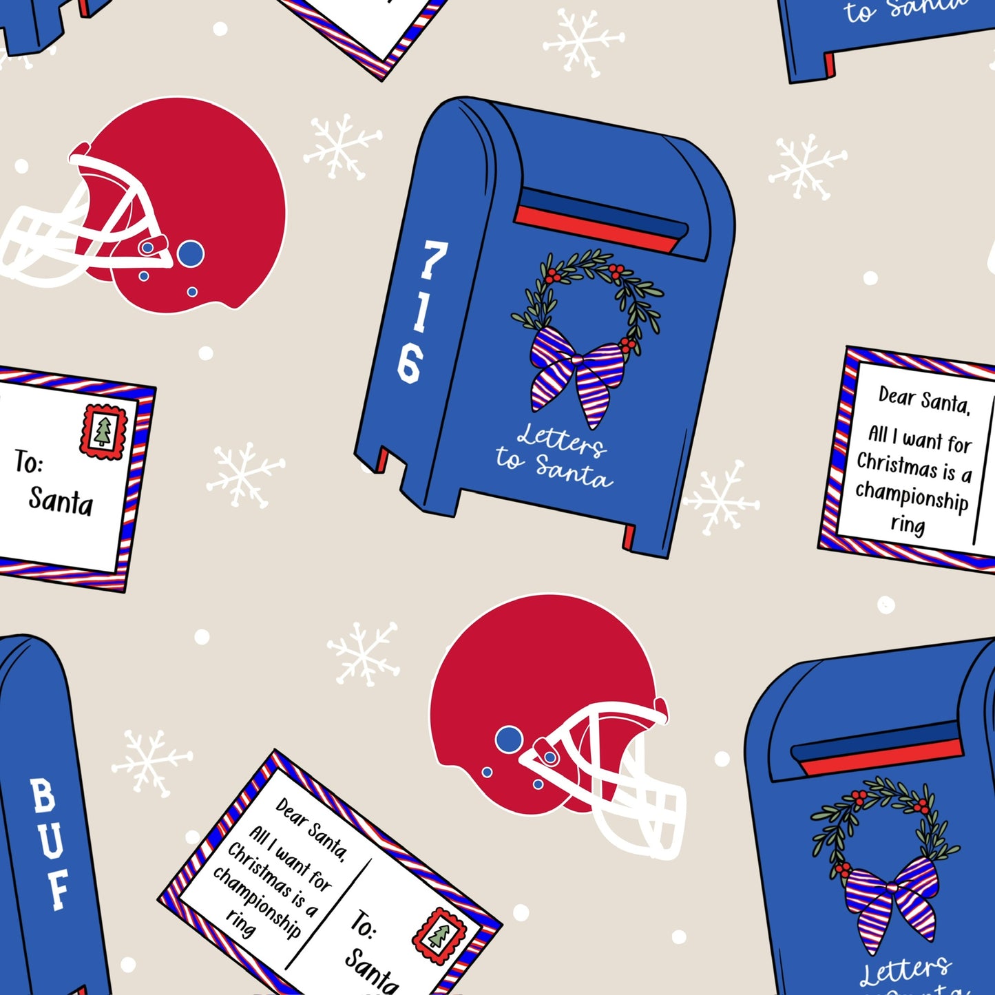 Letters from the 716 Men's Pajama Pants (PRE-ORDER SHIPS 11/20-11/25)