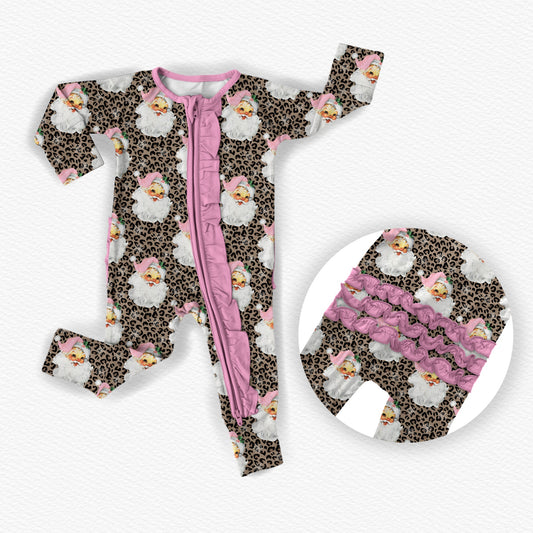 Cheetah Claus Onesie (PRE-ORDER SHIPS 11/15-11/20)