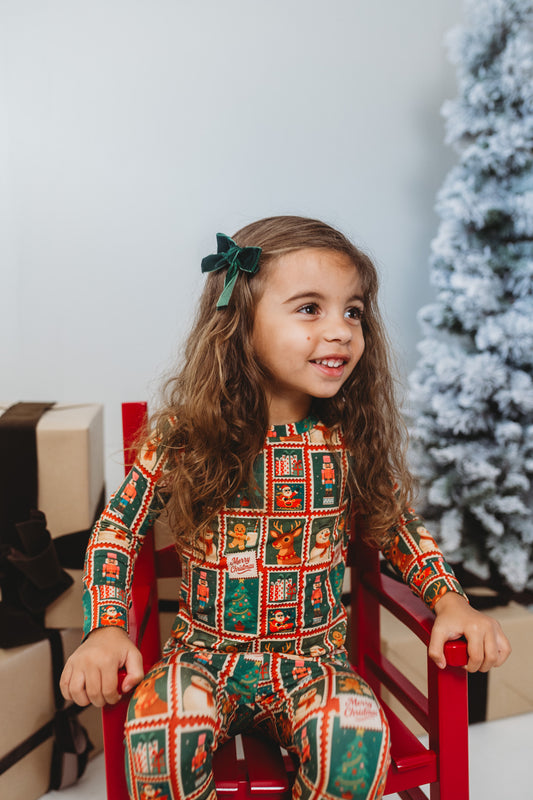 Stamped with Cheer Two Piece Set (PRE-ORDER SHIPS 11/15-11/20)